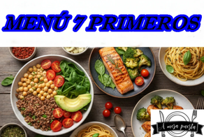 Menú 7 primeros platos